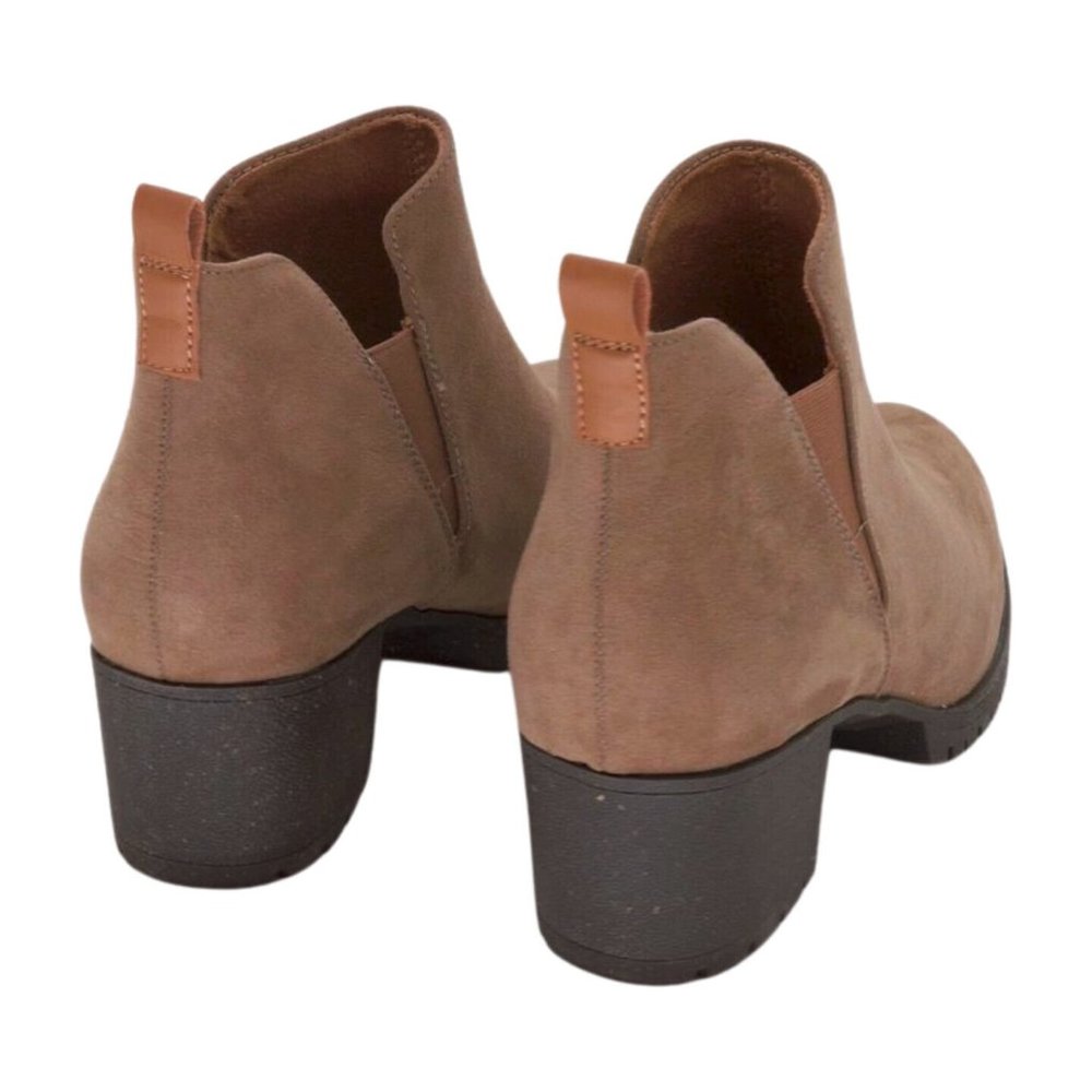 Dr. Scholls Shoes Womens London Ankle Boot, Woodsmoke Microfiber, 9.5 - Picture 6 of 7